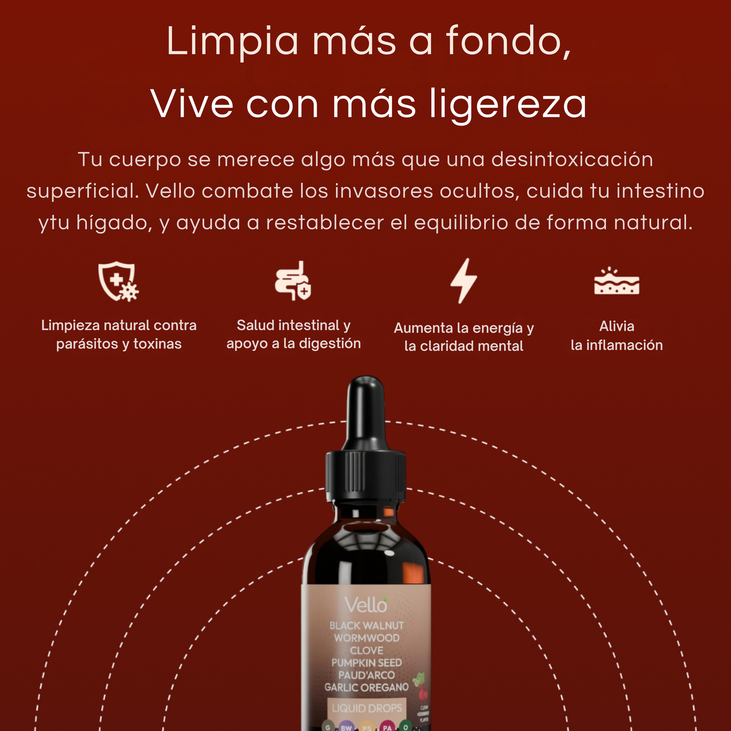Limpieza Con Nuez Negra Y Ajenjo
