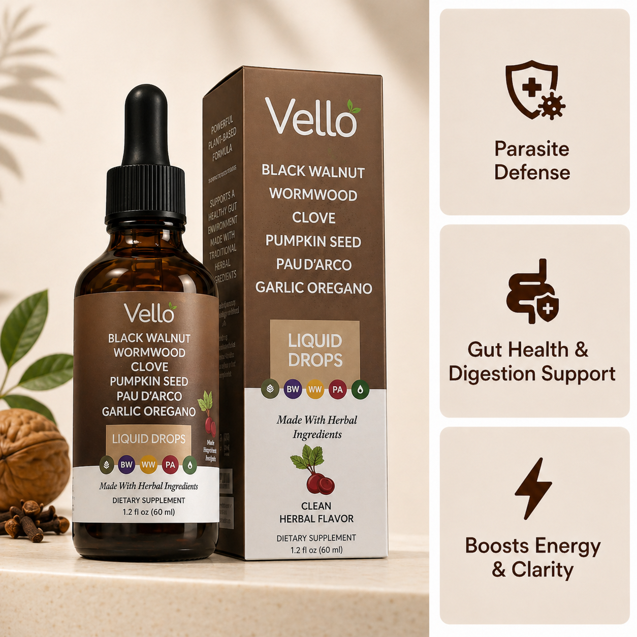Black Walnut Wormwood Cleanse