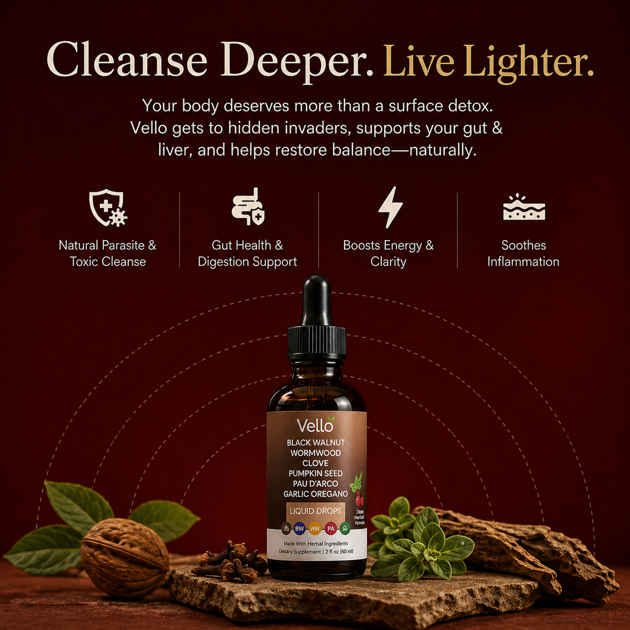 Black Walnut Wormwood Cleanse